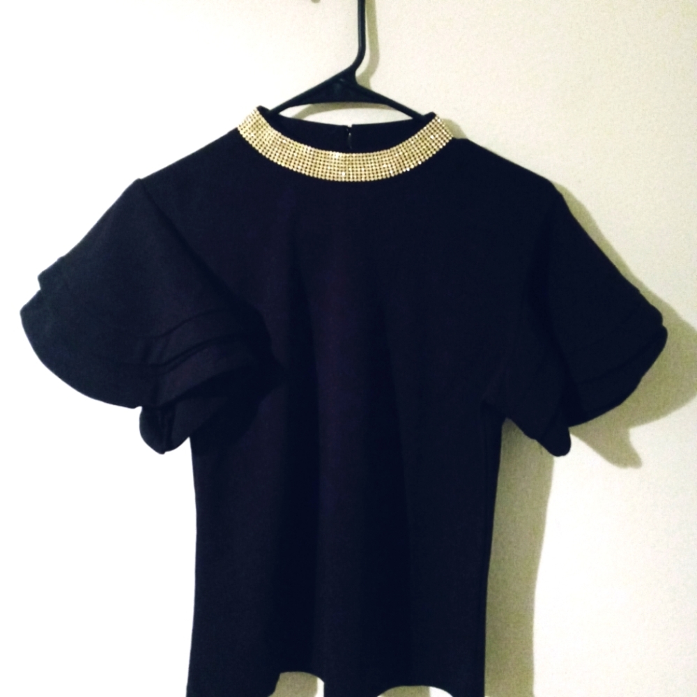 New Black Dress Shirt